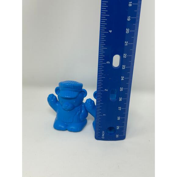 Green Toys Eco-Friendly Figures Recycled Plastic 2 Blue Bear Train Conductors - Picture 4 of 4